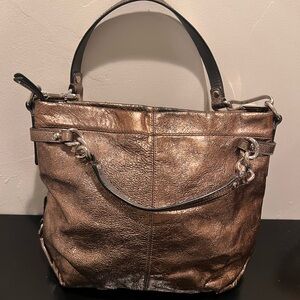 Coach Metallic Bronze Women's Handbag